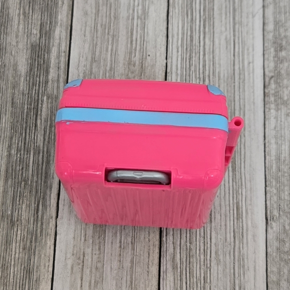 Barbie Pink Toy Replacement Passport Suitcase No Acessories Mattel - Picture 3 of 7